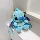 Cartoon Backpack 2021 Famous Cartoon Character Stitch Plush Backpack Cute Plush Kids Backpack