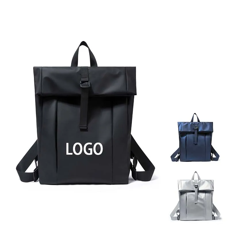 Hot selling multifunctional large capacity solid color waterproof outdoor laptop bag good quality school backpacks