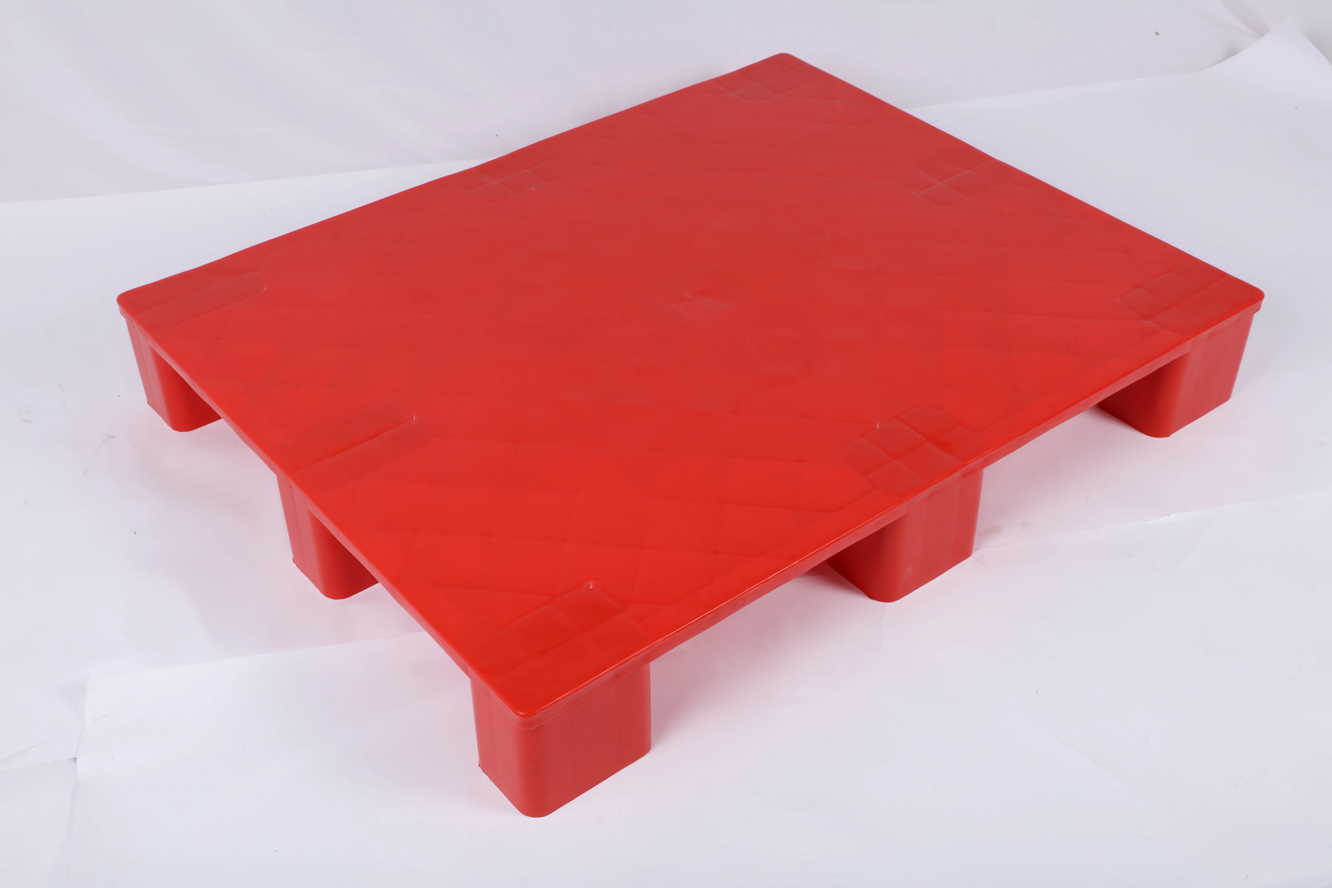 Manufacturer Wholesale 1000*800mm Heavy Duty Single Faced 9 Leg Flat Top Pallet manufacture