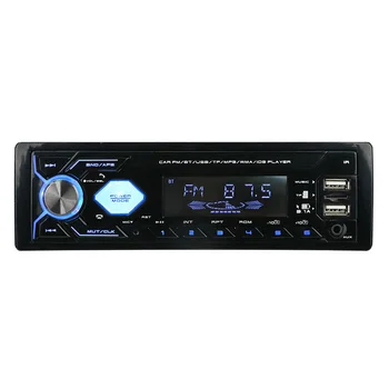 Newest LCD MP3 player Car Radio 2 USB BT 12V 1 Din Stereo Player AUX-IN MP3 FM Receiver TF Car audio Player