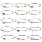 Silver Bracelet Silver 2020 Hot Selling 100%925 Sterling Silver Fashion DIY Bracelet
