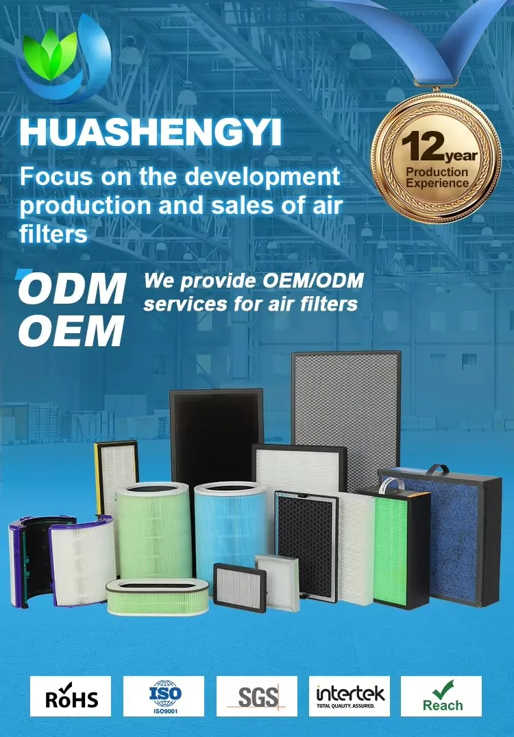 product custom true hepa air purifier hepa filter replacement for c0way ap 1512hh home appliance filter carbon hepa filter-0
