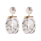 Earrings Earrings 2021 Trend Of Fashion Creative Big Circle Acrylic Earrings Designer Inspired Earrings Women