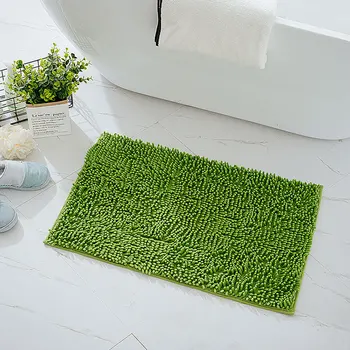 Multifunction Cheapest Water Absorption Shaggy Rug Microfiber Non Slip Chenille Bathroom Carpet Mat