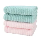 Stripe Towel Weekly Deals Comfortable Light Pink Stripe Bath Towel 100% Cotton Luxury
