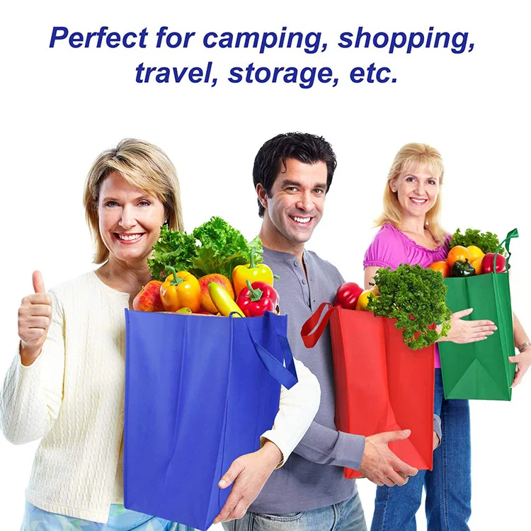 Eco Friendly Custom Eco Bag Printing Tnt Non Woven Bag Promotional Reusable Cloth Shopping Tote Bags With Logo manufacture