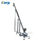 Auger Conveyors Plant Seed Black Bean Albumen Chamomile Powder Screw Type Auger Feeding Conveyor System