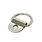 D Ring Marine Boat 316 Stainless Steel D Ring Pad Eye D-Ring 1/8'' Pin Hole