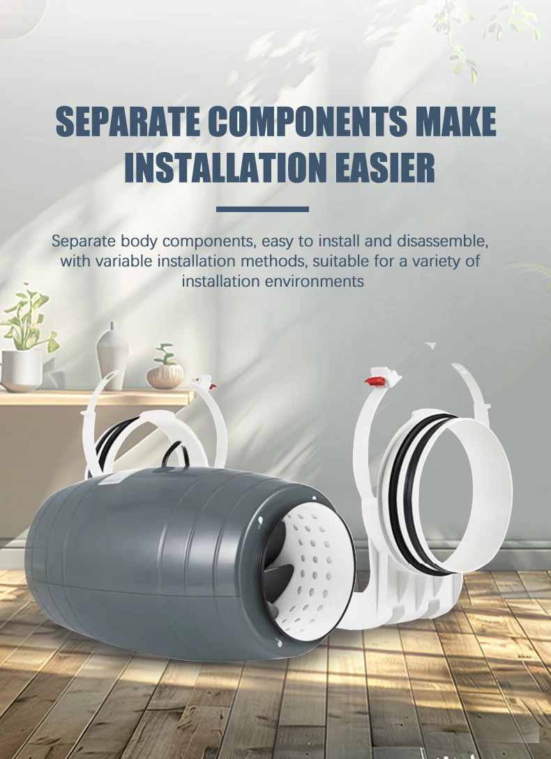 Plastic Slient Air Fan, AC 220V~240V, Electric - detail 14
