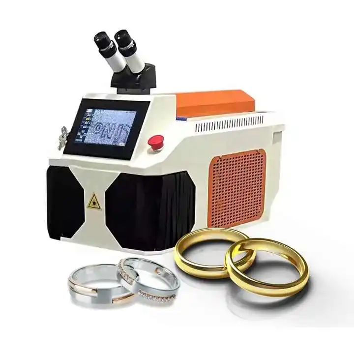 High Quality Mini Spot Laser Welding Machine New Precision for Gold Silver Jewellery Repair Beautiful Hand Art Paintings