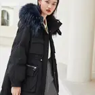 Jacket Fur Real Fox Fur Womens Down Jacket Jacket Coat Outwear Fur Coat Fur Jacket