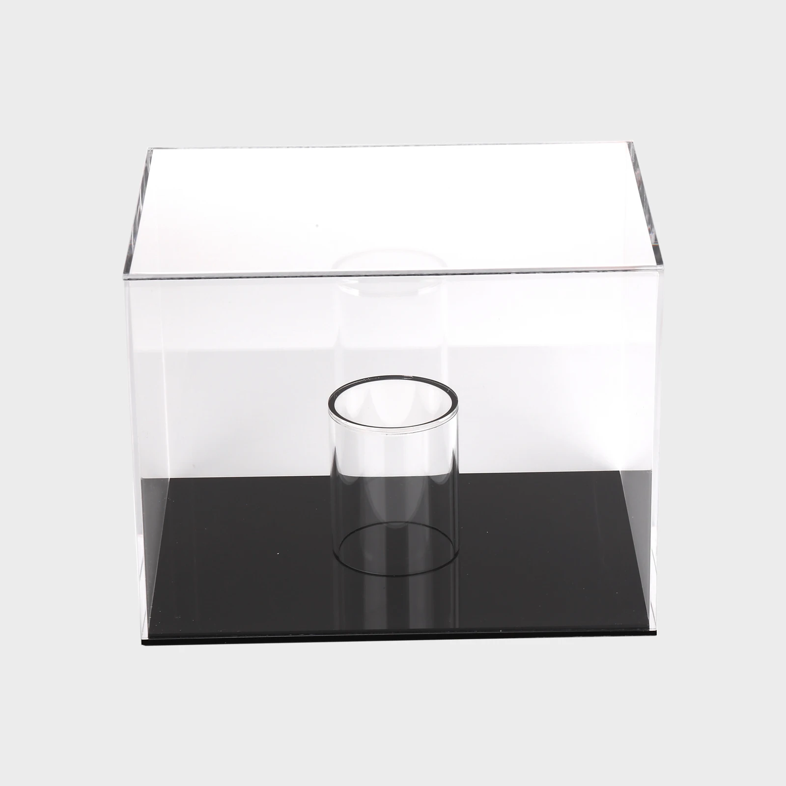 厂家直销透明可拆卸立方体储物架防尘保护展示柜亚克力收藏展示盒