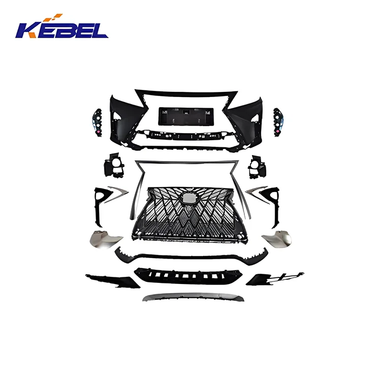 KEBEL Auto Body Parts Bumper Assembly OEM Car Front Bumper Kit for Toyota Lexus 2009-2013 Rx Upgrade to 2016 factory