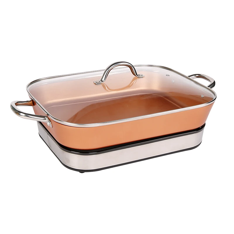 copper chef electric frying pan