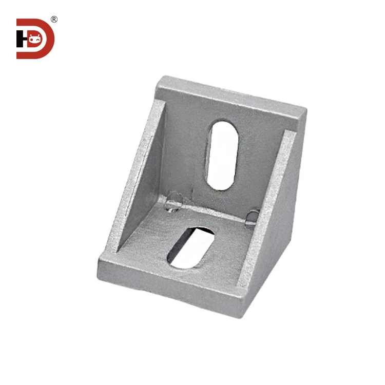 4545 Corner Fittings, L-shaped Connectors, Industrial Aluminum Profile Accessories, 4545 Aluminum Fastening Corner Fittings supplier
