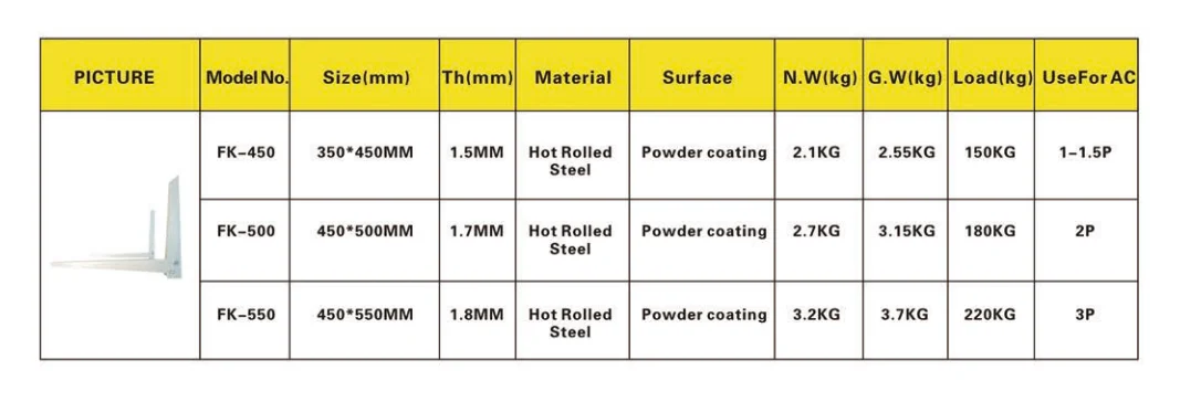 Industrial Air Conditioner Bracket, Alloy, Refrigeration Mounting - detail 4