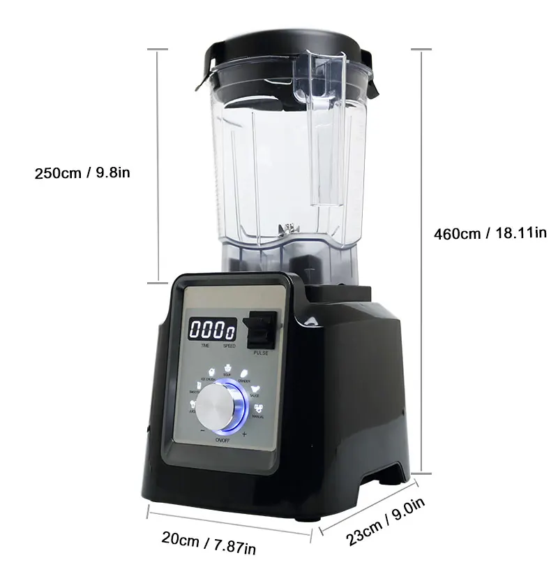 German Chef Commercial Blender Portable Blender Us Warehouse Portable  Blender Automatic Handheld - China Food Blender and Blender Mixer price