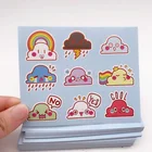 UV Protection Hot Stamping Custom Gold Foil Vinyl Kiss Cut Sticker Paper Printing Sheet