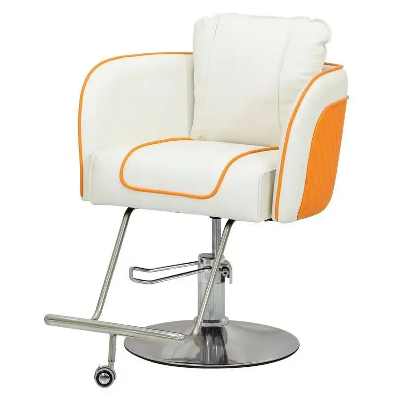 Hair salon special beauty chair can be raised and turned simple hair cutting chair