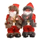 Christmas Doll New Revolving Hip Shaking Music Electric Santa Claus Christmas Gift Doll Decoration