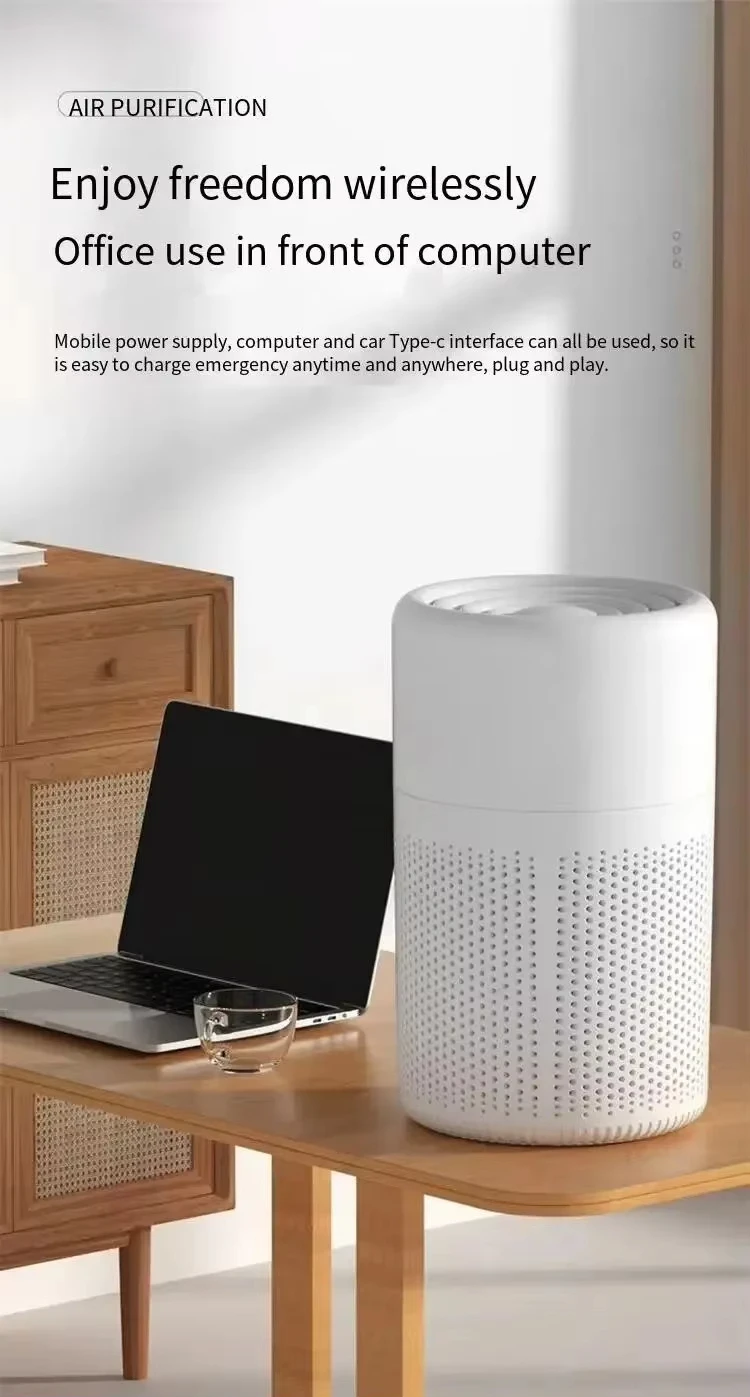 Air Purifier, USB, Portable, HEPA - detail 4