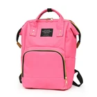 Baby Diaper Hot Selling Simple Design Quality Zipper Mummy Outdoor Easy Carry Baby Nappy Diaper Backpack