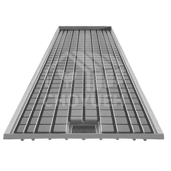 Greenhouse hydroponics ABS flood Tray Ebb and flow rolling Benches