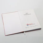 Custom Pen A5 Hardcover Custom Branded Notebook Customized Inner Pocket And Pen