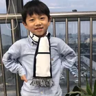 Scarf Qualisub Personalized 6 Panel Blank Sublimation Scarf For Adults Polyester Scarf For Sublimation