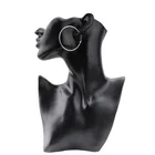 Hoop Earrings Wholesale Jewelry Stainless Steel Ear Hoop Large Round Earrings 18K Gold Women's Hoop Earrings
