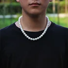 Pearl Design Simple Cross Pearl Trend Men And Women Jewelry Necklace Exquisite Gift Jewelry