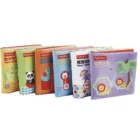 Cloth Book FP Lisencor In Russia Greece/Hot Sale Baby Cloth Book Set For Kids Touch Soft Kids Activity Cloth Baby Book