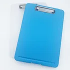 A4 Clipboard A4 Customized Logo Multifunction A4 Plastic PP Storage Clipboard Box With Pen Holder