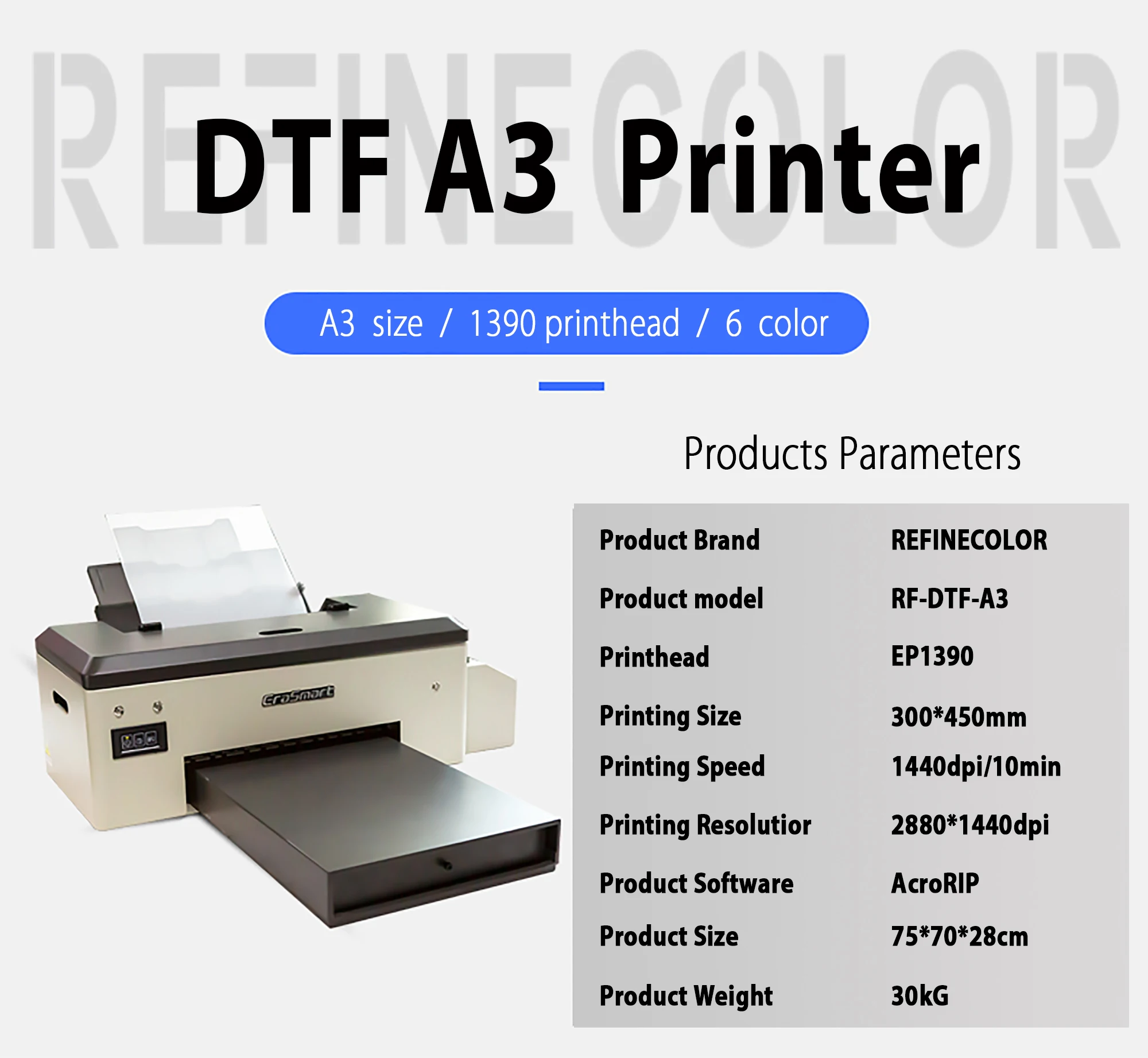 A Direct To Garment Dtf Printer R Inkjet Printer Shaking Powder