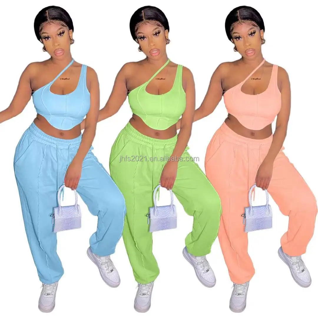 pastel sweatpants set