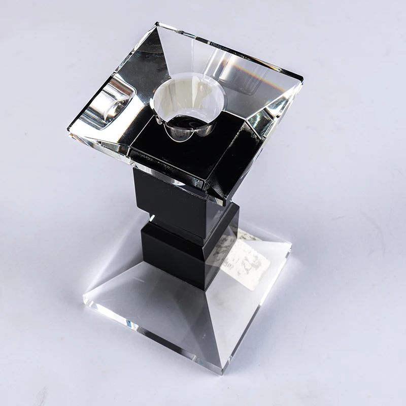 product small bridge regular shaped high end luxury home decoration candle holder wedding christmas decoration candle holder-9