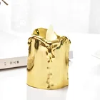 Flameless Candle Led Wholesale New Plastic Electric Flameless Electroplating Glitter Candle Led