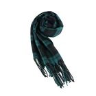 Ladies Scarf Wholesale Popular Fashion Wholesale Grid Acrylic Ladies Scarves Luxury Designer Scarf