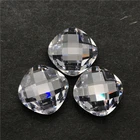 Cushion Cut Stones White Double Side Checker Cushion Cut Cubic Zirconia Stones
