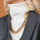 Unisex Chain Unisex Chain Necklace Hip Hop Fashion Unisex Cuban Chain Thick Necklace