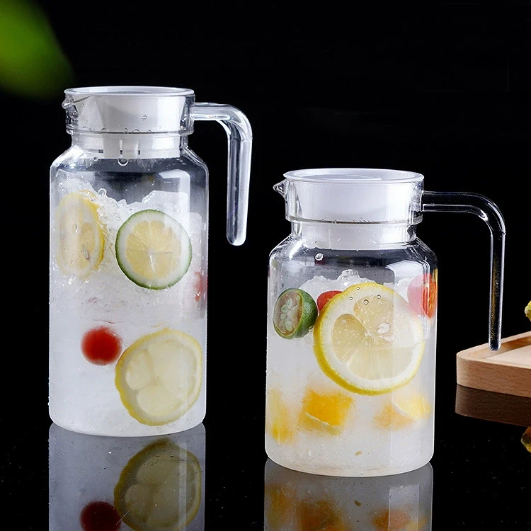 0.6l Plastic Juice Jug Water Pots  Kettles Drinkware Type Pitcher Jug Sets