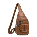 Wholesale Chest Bag Wholesale High Quality PU Sport Woman Cross Body Bag Single Strap Chest Bag