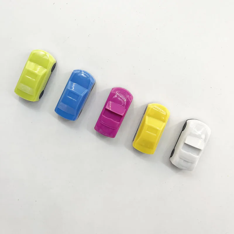 Mini Size Cheap Sharpener for Child 6 Colors Mixed Cool Car Shape Pencil Sharpener