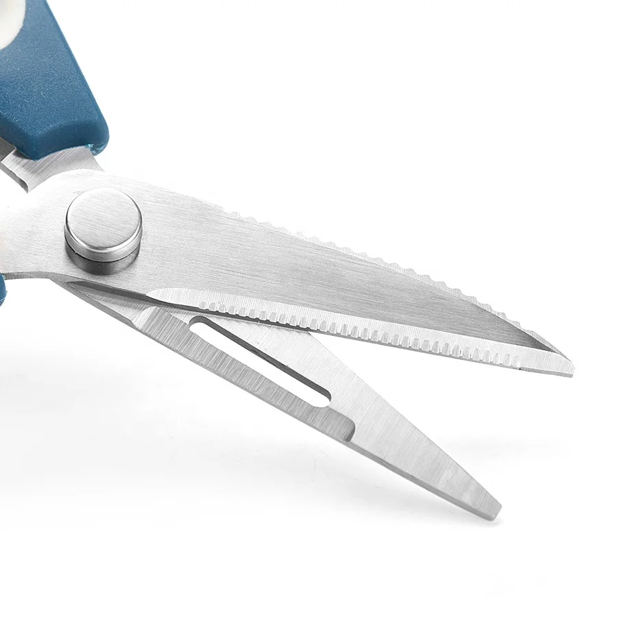 Heavy Duty Multifunction Kitchen Scissors  6 in 1 Utility Detachable Chicken Kitchen Shears With Soft Grip