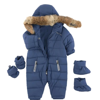 Custom heavy warn baby body suit baby boys clothes baby winter suit