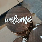 Welcome Interchangeable Welcome Sign Welcome Home Sign Wooden Material