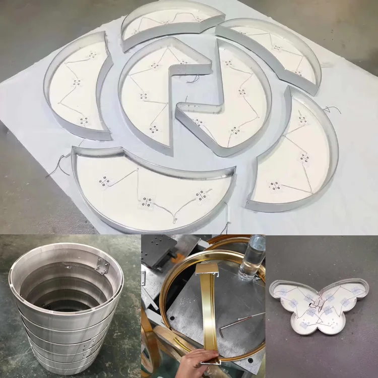 product bend pvc stretch ceiling film accessory f h m w aluminum profile round circle shape manual aluminum profile bending machine-20