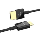 Hdmi To Hdmihdmi Jce Mini HDMI To HDMI Type C To Type A Support 3D 4K 60HZ Video Ultra Slim Flat HDMI Cable