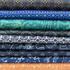 Fabric Printed Wholesale Men Suit Lining Fabric Customized Printed Twill Fabric Polyester Pongee