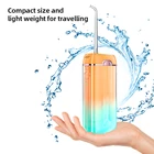 Remover Dental Health Care Device Gradient Colorful Travel Plaque Remover And Water Flosser For Deep Clean For Tooth